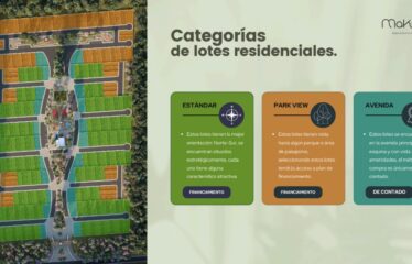 Terrenos Residenciales. Makúh, Mérida Yucatán.