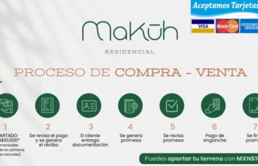 Terrenos Residenciales. Makúh, Mérida Yucatán.