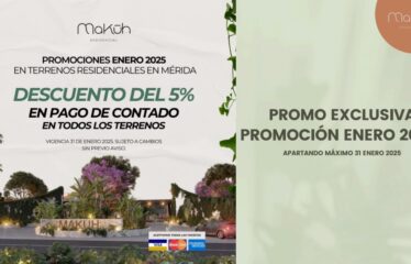 Terrenos Residenciales. Makúh, Mérida Yucatán.
